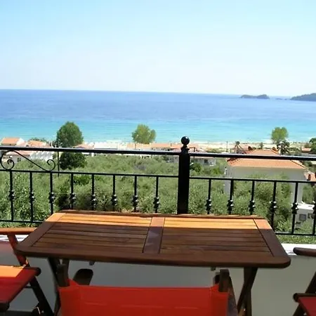 Golden Beach Inn Chrysi Ammoudia Exterior photo