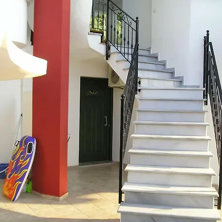 Golden Beach Inn Chrysi Ammoudia Exterior photo